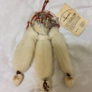 Vintage Native American Wool Dream Catcher Mandella Handmade NWT